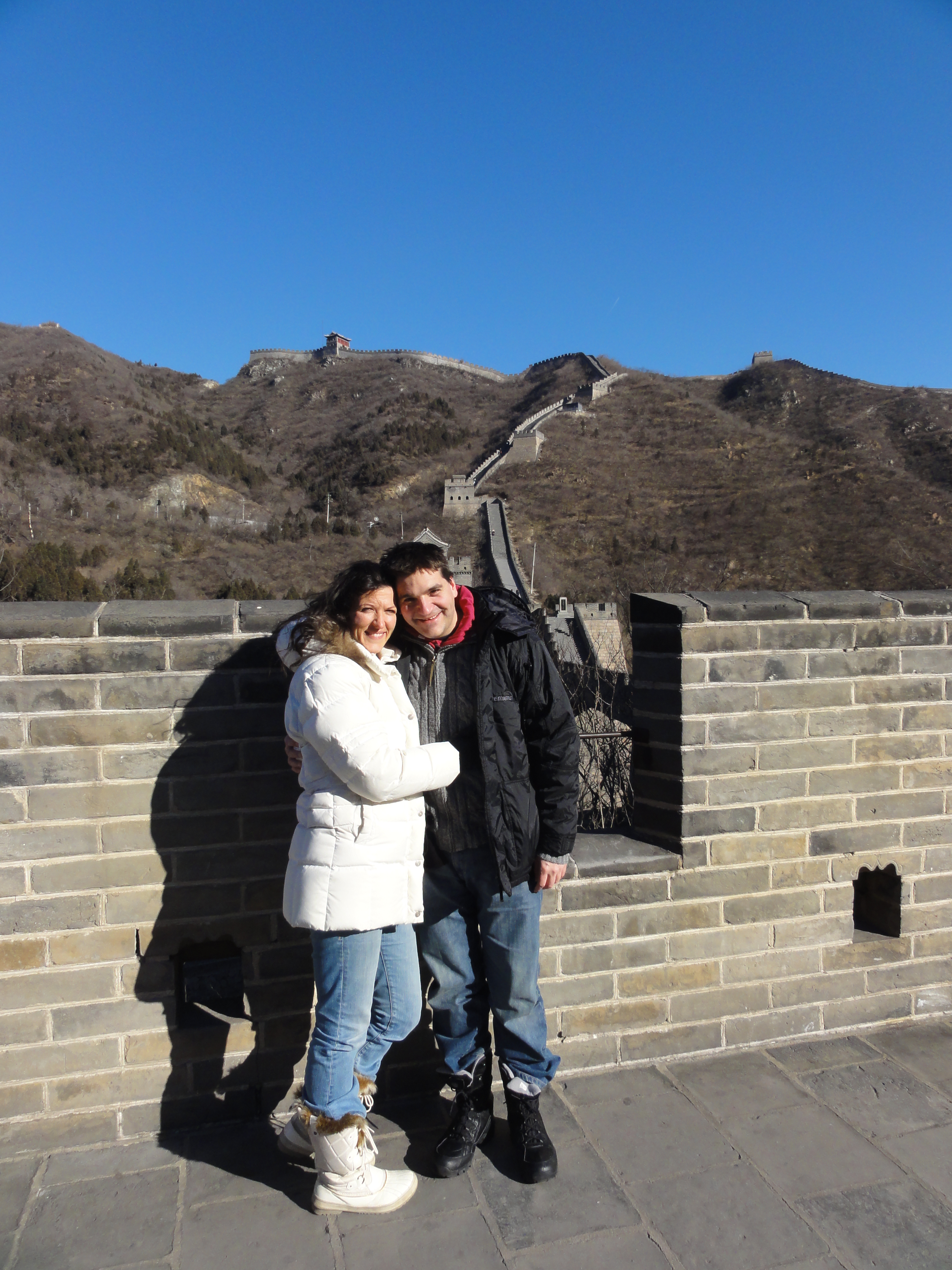 Michael Weilguny auf der Chinesischen Mauer 2014